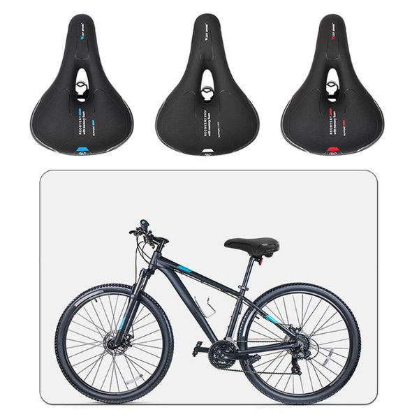 

bike saddles men women mountain saddle pad durable absorption ergonomic thickened