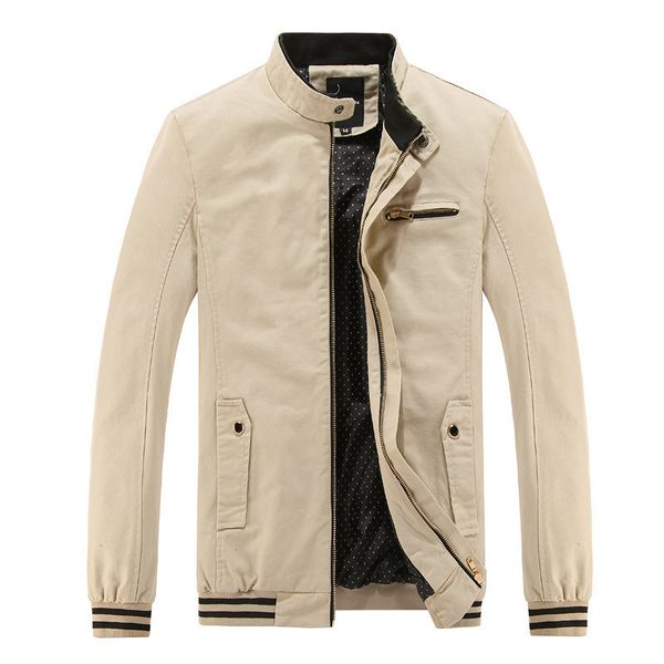 

Fashion Jacket Men's Autumn Winter Coat Large, Khaki