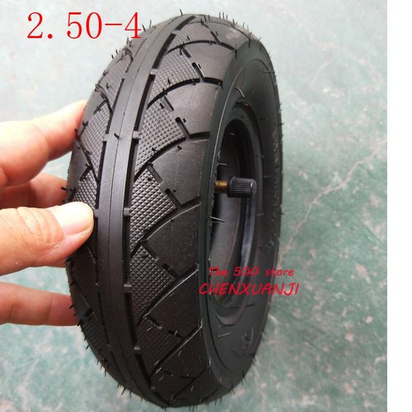 

motorcycle wheels & tires size 2.50-4 tire fit tyre gas electric scooter bike and wheelchair wheel