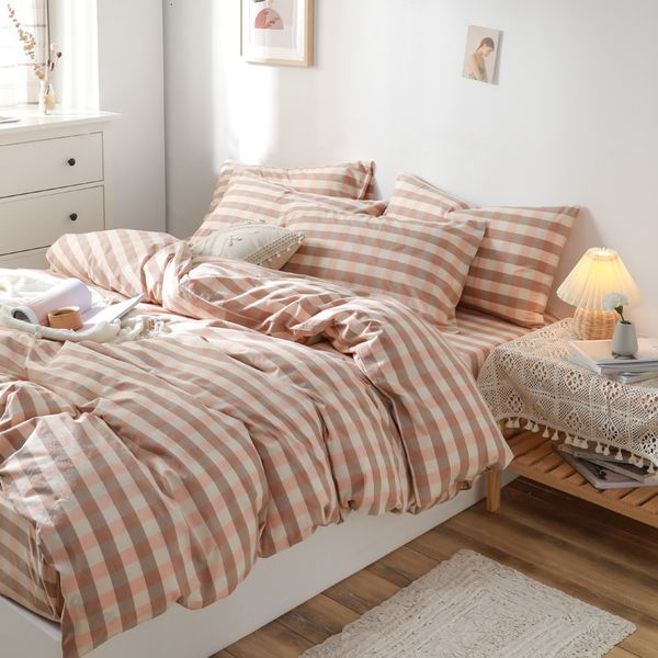 

four piece pure cotton quilt cover sheet