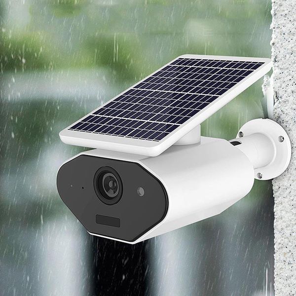 

camera 6pcs leds wifi pir detection waterproof solar energy charging jr deals ip cameras