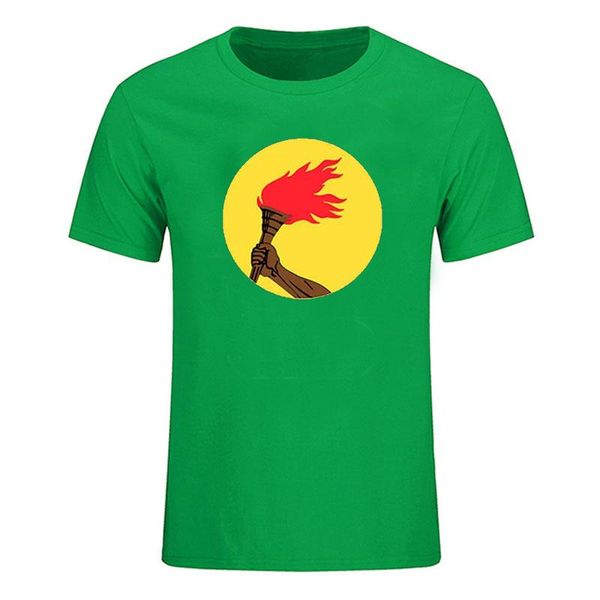 

zaire congo flag t shirt comfortable summer short sleeve o-neck cotton clothing plus size tee men's t-shirts, White;black