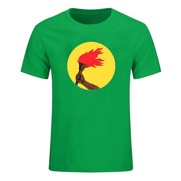 Zaire Congo Flag T Shirt Confortável Verão Manga Curta O-Pescoço Roupas de Algodão Plus Size Top Tee T-Shirts