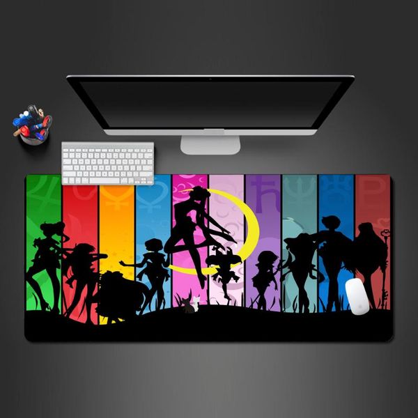 

mouse pads & wrist rests dazzlingly japanese anime mousepad super cool personality innovation large competition speed rubber pad keyboard of