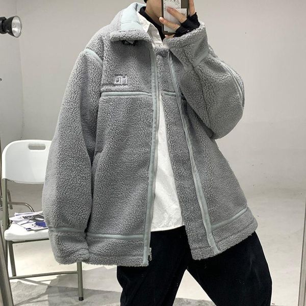 

men's jackets neploha casual men jacket coats winter lapel embroidered cotton vintage male zipped harajuku couple, Black;brown