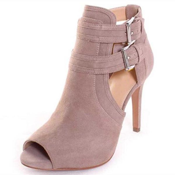 

sandals shofoo shoes.fashion women's sandals. about 11 cm high-heeled party shoes. summer size:34-45, Black