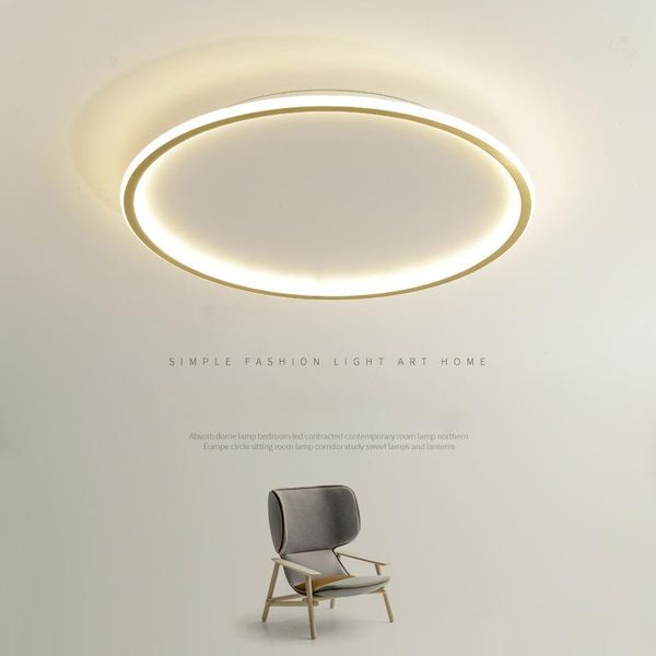 

ceiling lights modern led light ultra thin lamp aluminum lighting fixture surface mount living room home decor balcony remote control