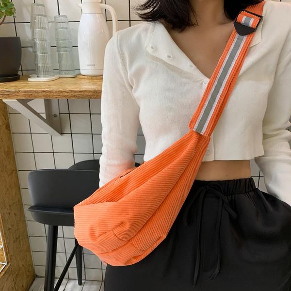 

waist bags corduroy bag designer zipper chest sport travel fanny pack girl belt fashion phone for women