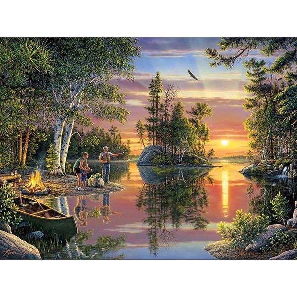 

diamond painting 5d arrivals nature scenery mosaic full display picture of rhinestones embroidery sale