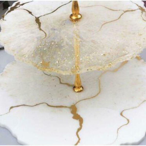 

other bakeware three layer irregular fruit disc big plate resin silicone mold oversized tray craft mould i88