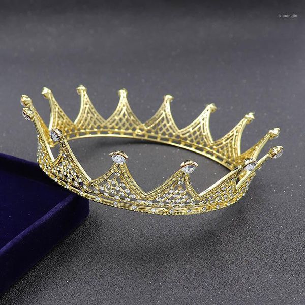 

hair clips & barrettes accessories shining charm prom queen crowns women baroque rhinestones black bride wedding bridal, Golden;silver