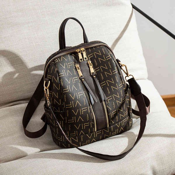 

backpack pvc youth korean double shoulder leather women's bag guangzhou