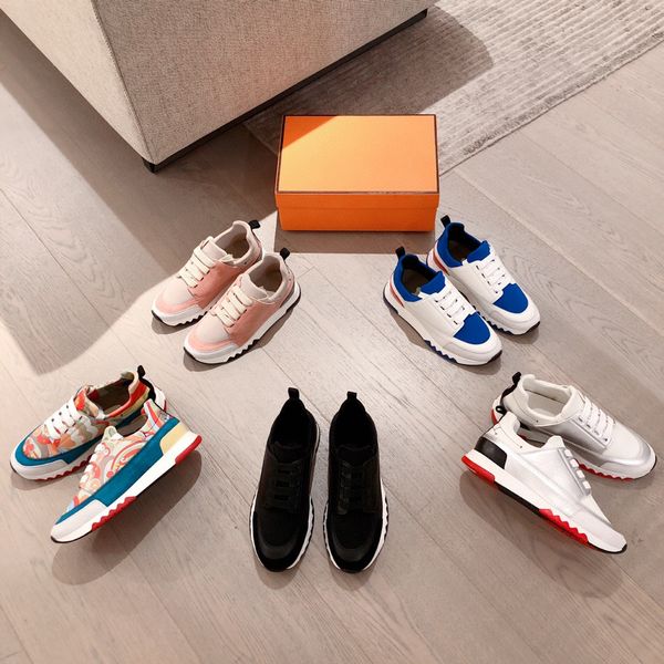 

men's canvas casual shoe italian luxury designer women's shoes mesh stripe rubber sole stretch cotton high-couple sneakers, Black