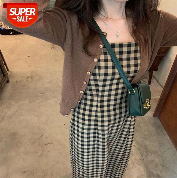 

retro knitted cardigan jacket women's short spring little man #my79, Black