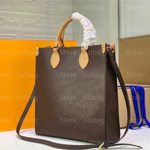 

stylishly slim sac plat messenger carryall bag mono canvas gram shoulder bags inside flat pocket classic luxury designer handbags