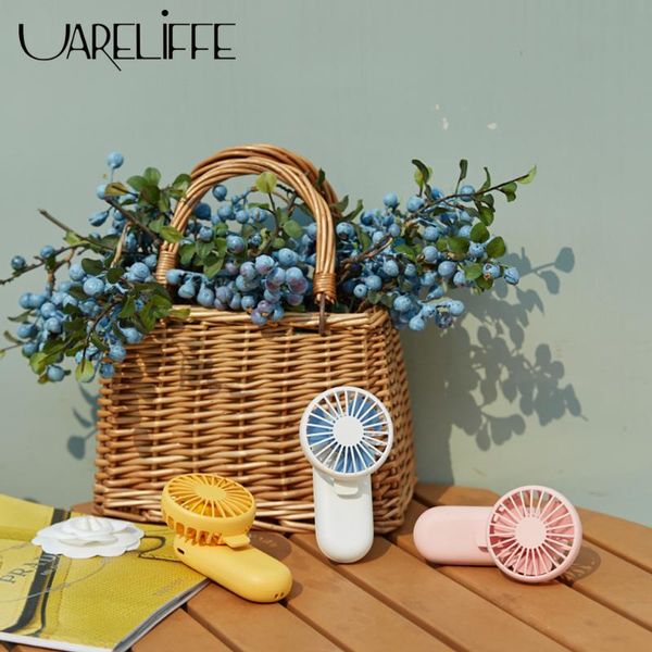 

smart home control cute mini fan with clip rechargeable summer outside air cooling fans 3 level wind adjustable mute handheld usb cooler for