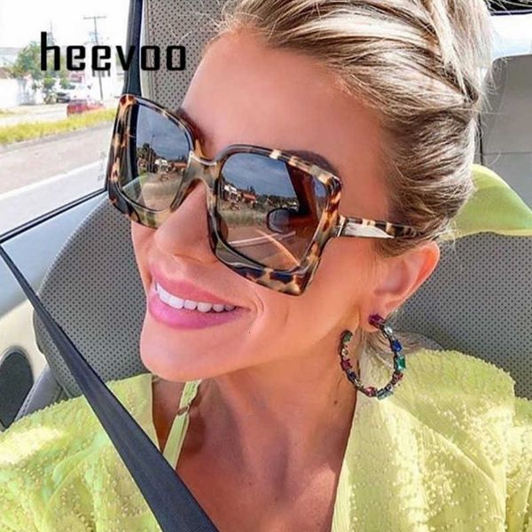 

sun glasses oversize square glasse women vintage black big frame galsses luxury brand shades uv400 fashion gafas de sol mujer, White;black
