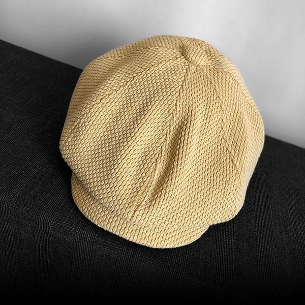 

berets 2021 fashion men's sboy hat female small head circumference british beret retro casual wild art blm232, Blue;gray