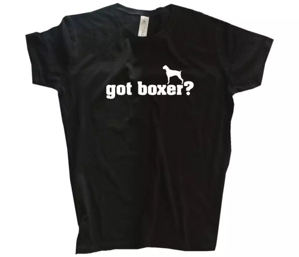 

got boxer - german dog dogs dog owner dog breeds dogsitter t-shirt s-3xl, White;black