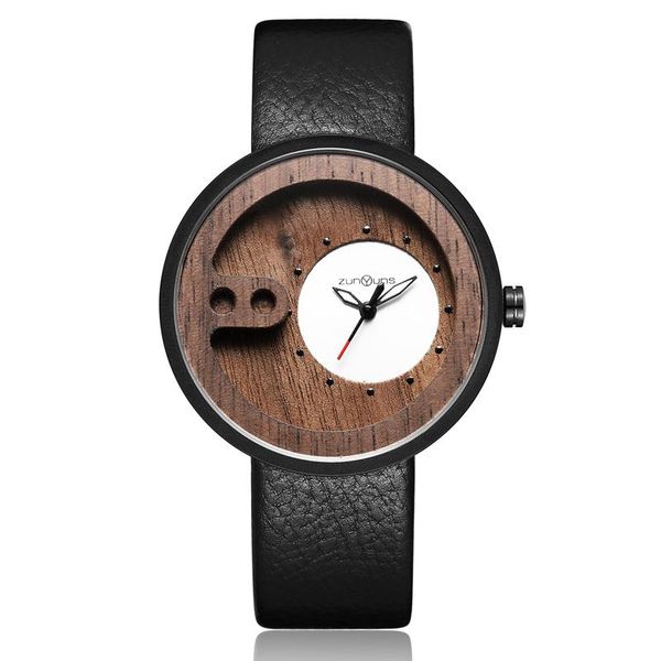 

men bamboo wood watch simple wooden wrist watches original couple retro quartz clock reloj de madera relogio masculino wristwatches, Slivery;brown