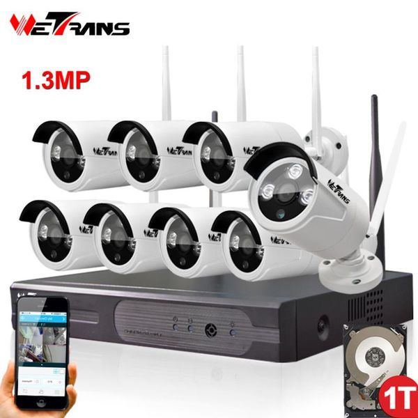

home security camera cctv system wireless dvr 8ch ip kit hd 960p p2p ir night vision plug play video surveillance wifi systems