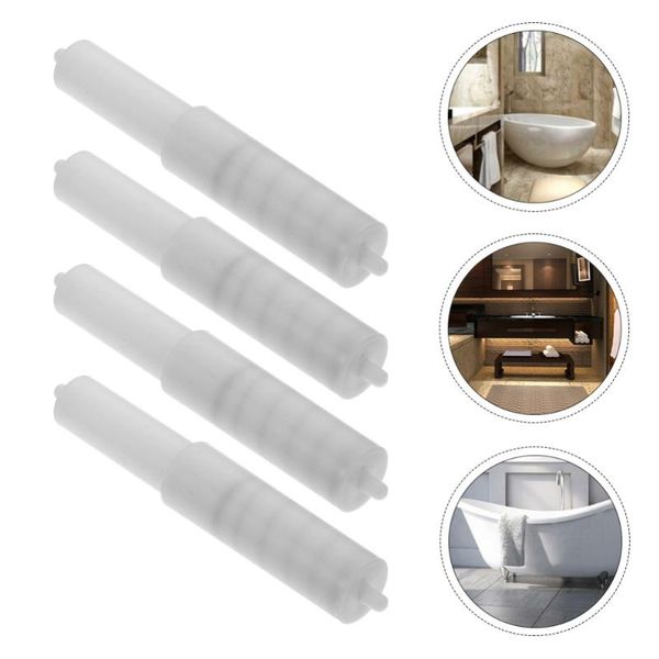 

toilet paper holders 4 pcs el rollers practicla tissue box shaft bathroom supplies