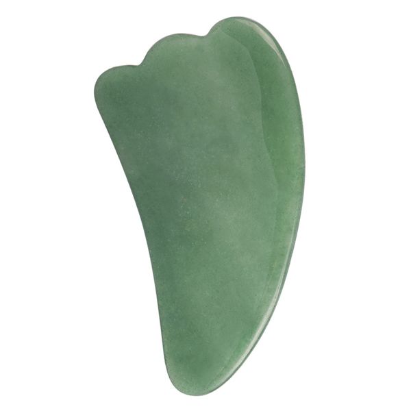 

gua sha facial natural jade stone massage guasha board for spa acupuncture therapy trigger point treatment scraping massage tool