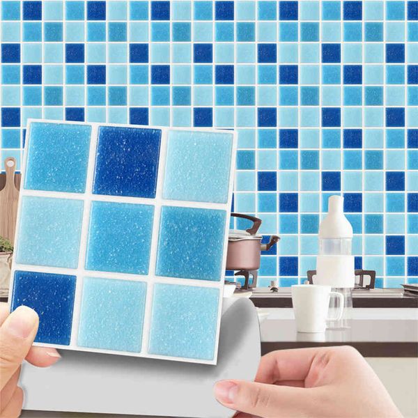 

three-dimensional film square cover of mosaic tile adhesive wall adjustment to proof d'water adequate floor tile