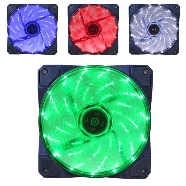 

colors 16db ultra silent game computer case fan pc heatsink cooler cooling rubber 12cm fans 12v efficient & coolings
