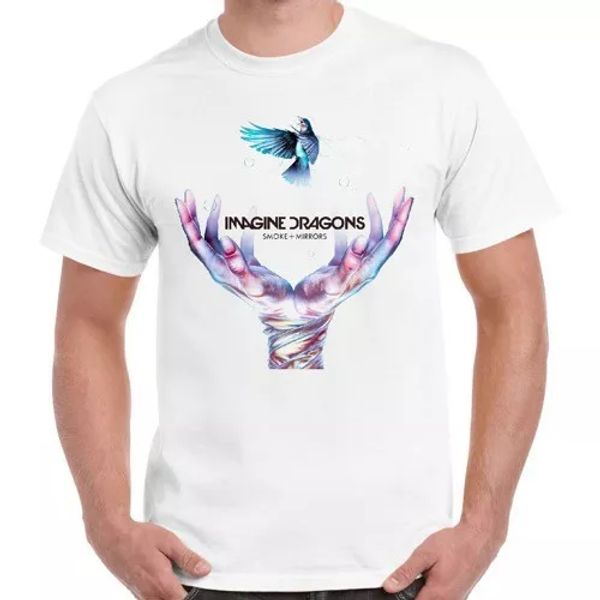 

imagine dragons i bet my life gift vintage retro t shirt 1678, White;black