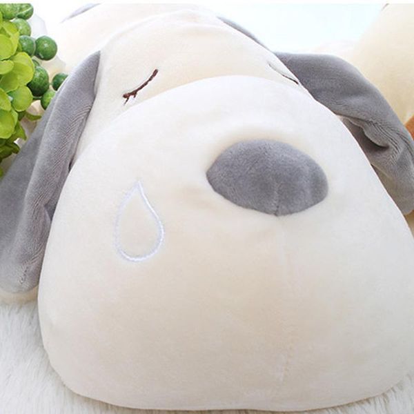 

pillow sleeping dog shape hugging stuffed animals plush soft toy birthday gift _wk