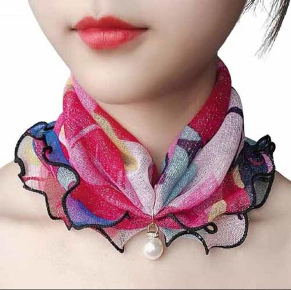 

scarves 135*135cm soft silk embroidery pearl lace variety scarf temperament vintage elegant small square for women ladies, Blue;gray
