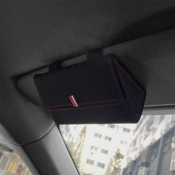 

car organizer sun visor buckle glasses case bag for mini mitsubishi storage box