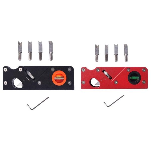 

hand tools four cutter heads and chamfer plane for woodworking planer edge planing radian corner trimming