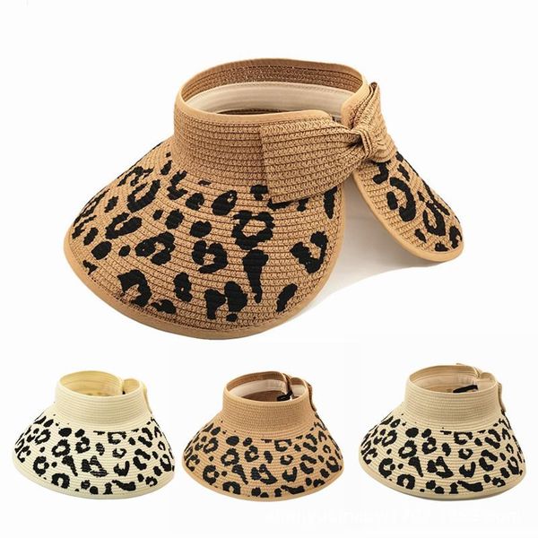 

wide brim hats leopard print floppy summer for women beach panama straw dome bucket hat femme cap, Blue;gray