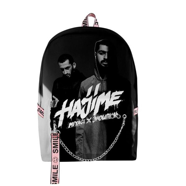 

backpack miyagi & andy panda cartoon pattern large capacity student