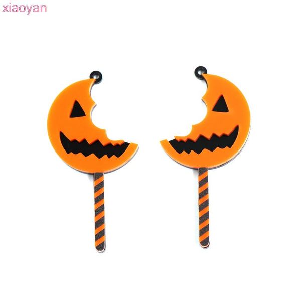 

dangle & chandelier (1pair)acrylic halloween sticker for earrings holiday trick or treat acrylic jewelry accessories, Silver