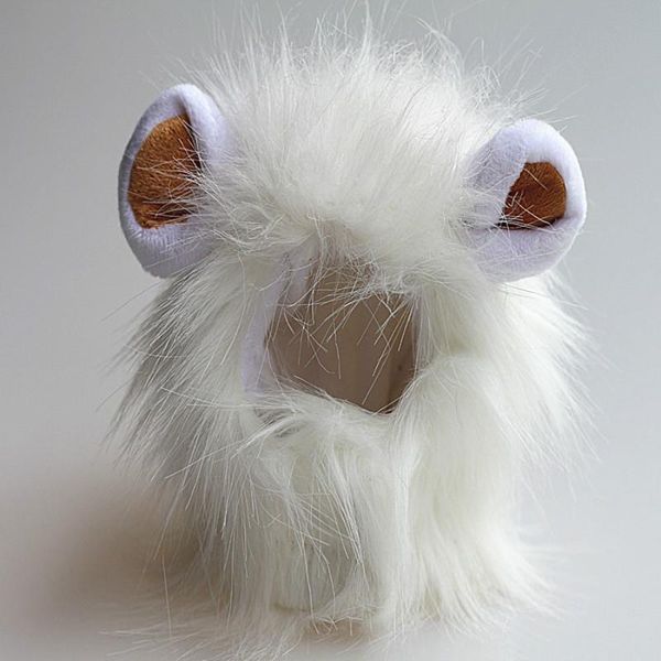 

funny pet small dog cat costume lion mane wig cap hat for halloween christmas clothes fancy dress with ears costumes