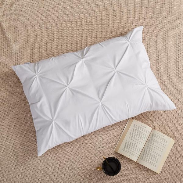 

pillow case egyptian cotton luxury pinch pleated pillowcase 2 pieces cover for european bed