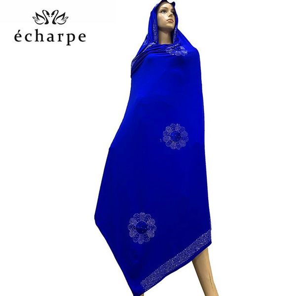 

scarves 100% soft cotton scarf kashkha for african muslim women dubai pray big shawls with rhinestones, Blue;gray