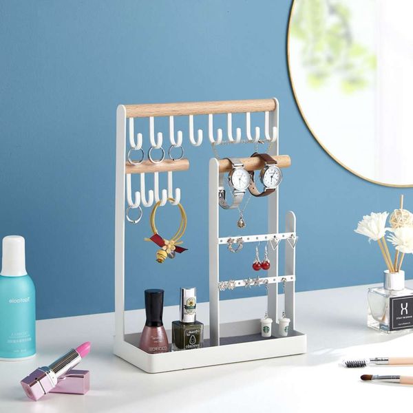 

earrings nordic style metal earrings and necklaces store creative simple vertical living room bedroom jewelry fashion rack, Golden