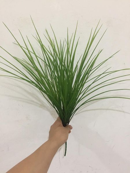 

decorative flowers & wreaths artificial plastic long leaf grass bunch greenery orchid leaves plant for home shop flower decoration