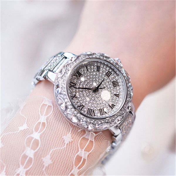 

high grade star watch women's fashion watch, Slivery;brown