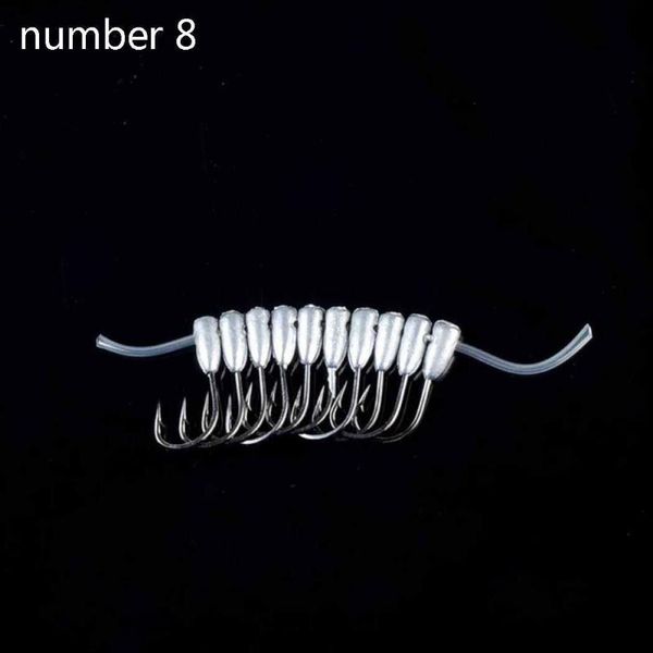 

fishing hooks creative titanium tungsten steel adults lures pack of freshwater