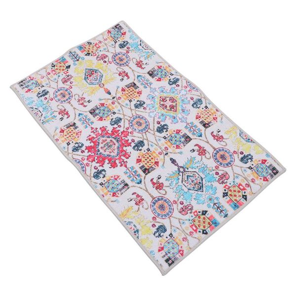 

carpets 1pc bohemia retro ethnic style carpet exquisite loop bedroom corridor rug