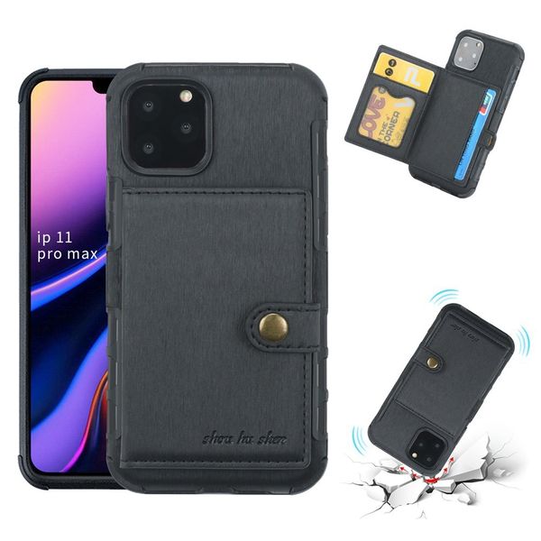 

Cases Cell Phone Sets Suitable for Apple 12 Promax Flip Case, Iphone Xsmax Wallet, Wire Drawing Insert Card and Skin Mobile Case