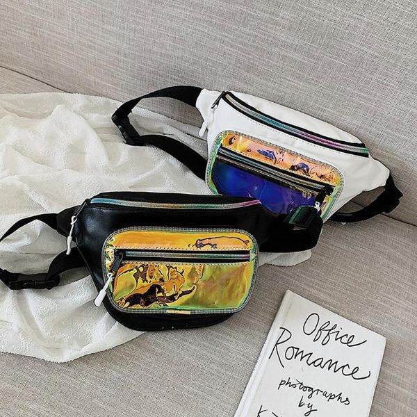 

waist bag double zipper fanny pack shoulder ladies women belt multifunctional chest bags