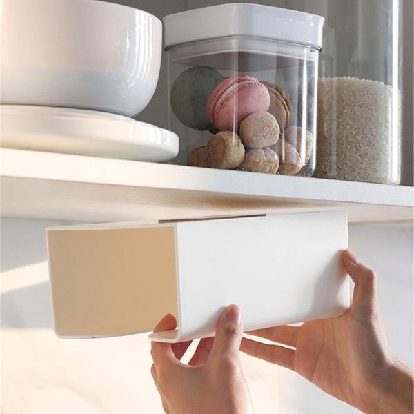 

tissue boxes & napkins kitchen paper storage box paste wall-mounted towel holder toilet