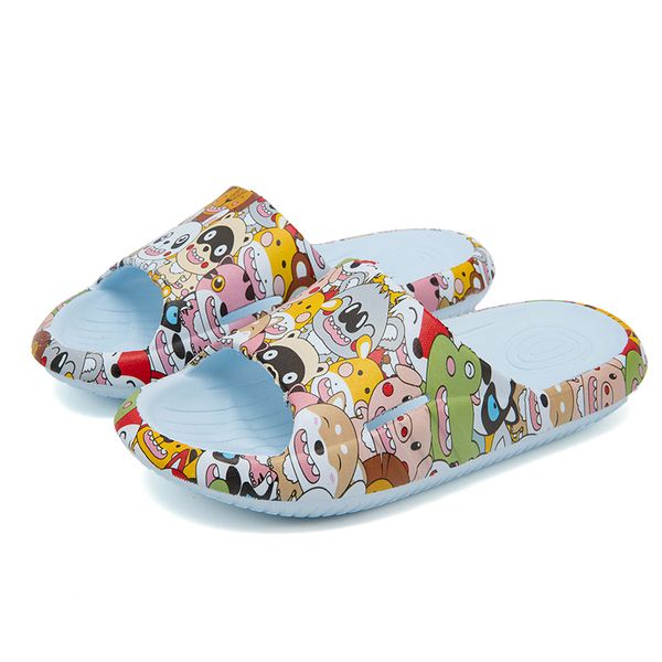 

summer furniture graffiti slippers comfortable cool, Black