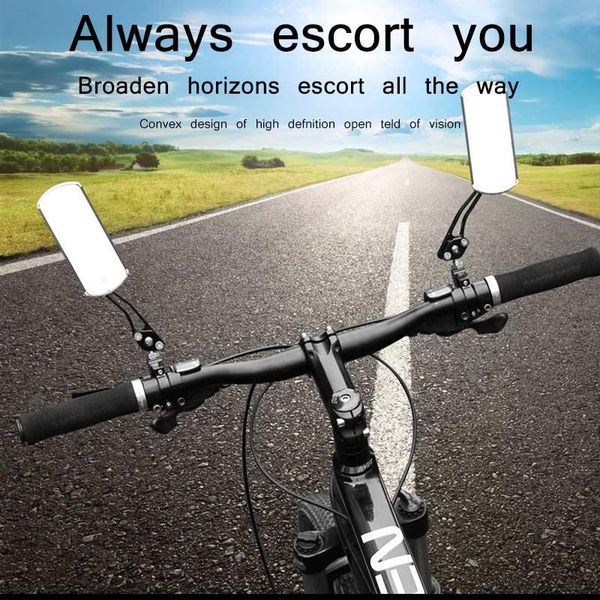

bike groupsets rearview mirror 360 rotation adjustable wide angle handlebar cycling rear view road bicycle mirrors